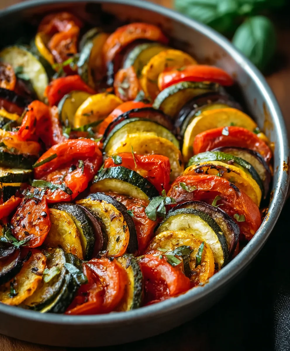 Ofen-Ratatouille: Einfach, lecker & gesund