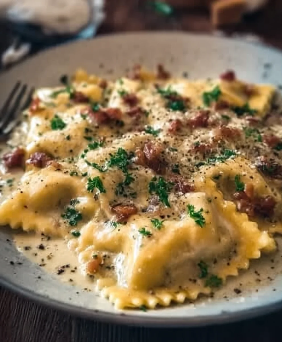 Maultaschen Carbonara: Einfach & Lecker!