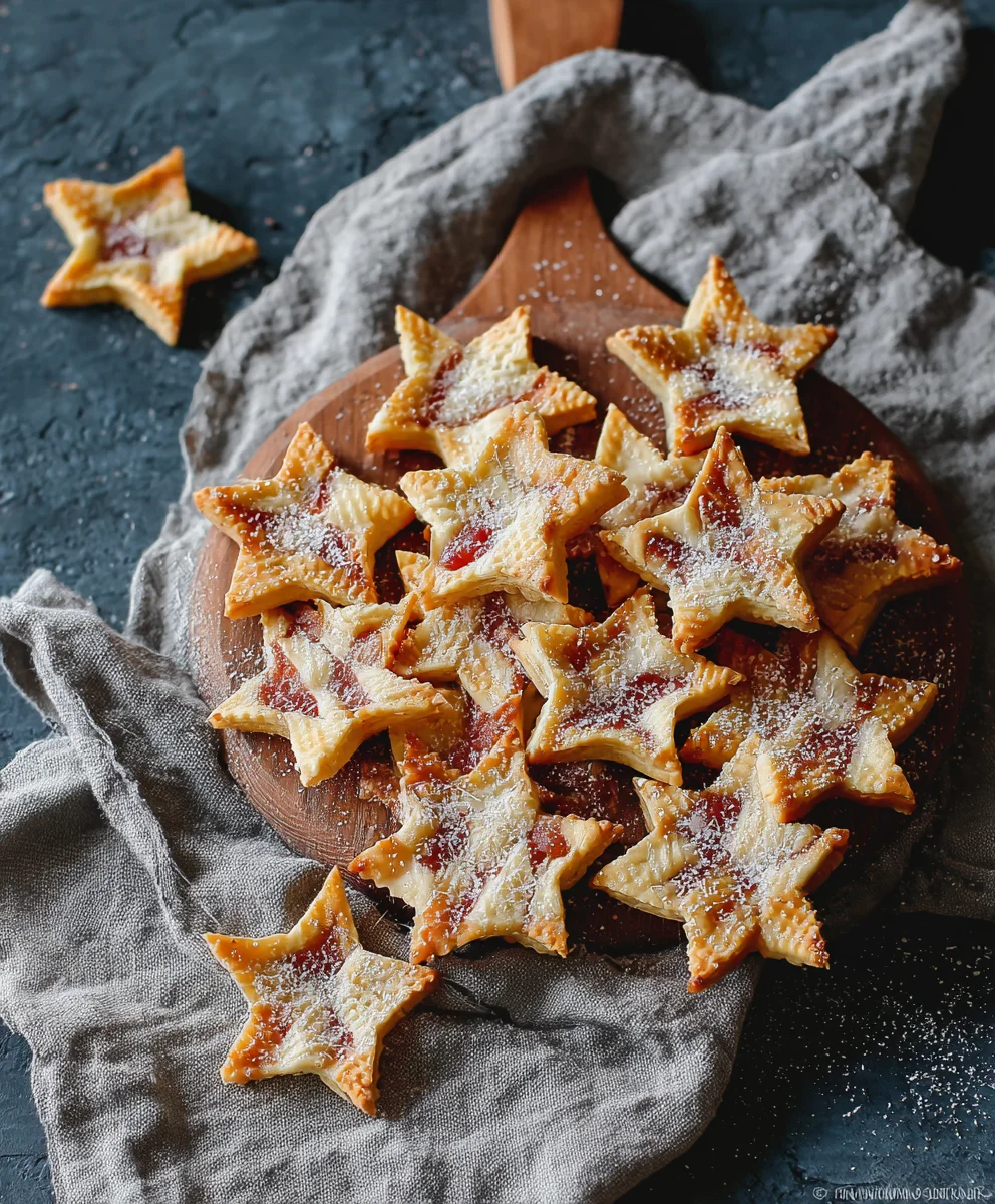 Blätterteig Sterne: Einfaches & festliches Rezept!