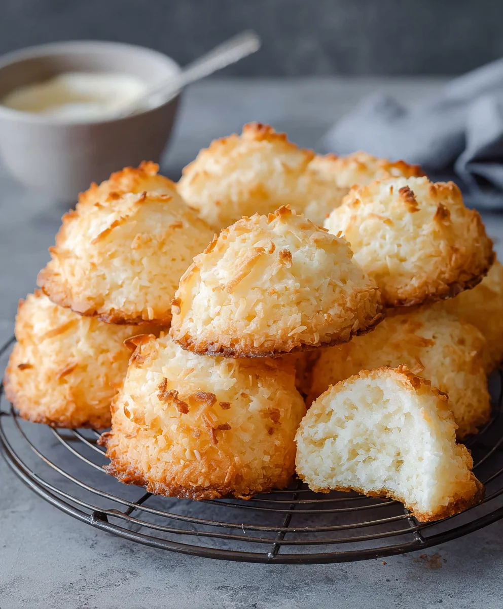 Omas Kokosmakronen: Saftig & Einfach Backen