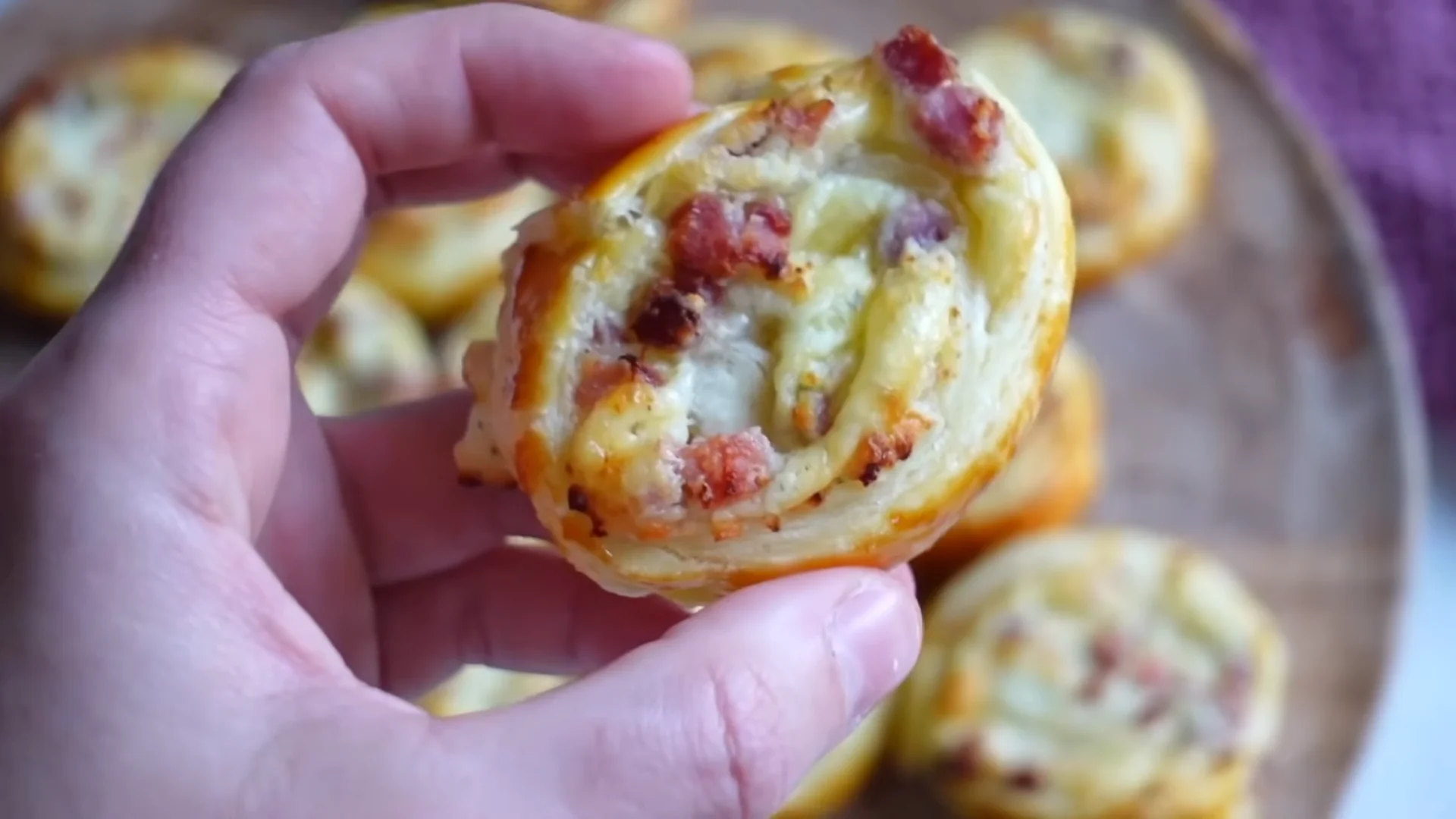 Schinken-Käse-Taschen: Schnell im Airfryer