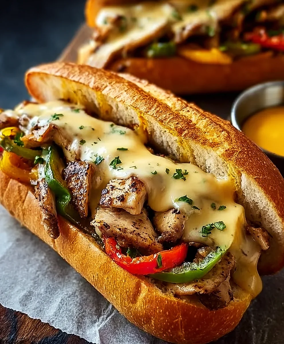 Hähnchen-Cheesesteak: Ultimatives Rezept (5 Pers.)