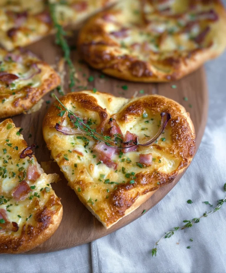 Flammkuchen Brezeln: Party-Snack vorbereiten