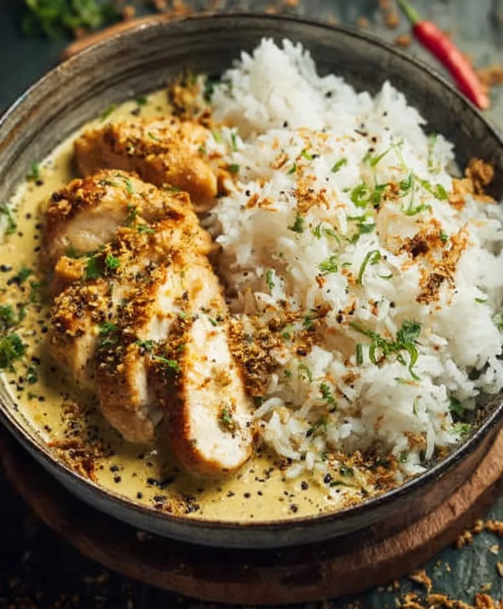 Honig-Senf Hähnchen mit Reis: Einfaches Wohlfühl-Rezept