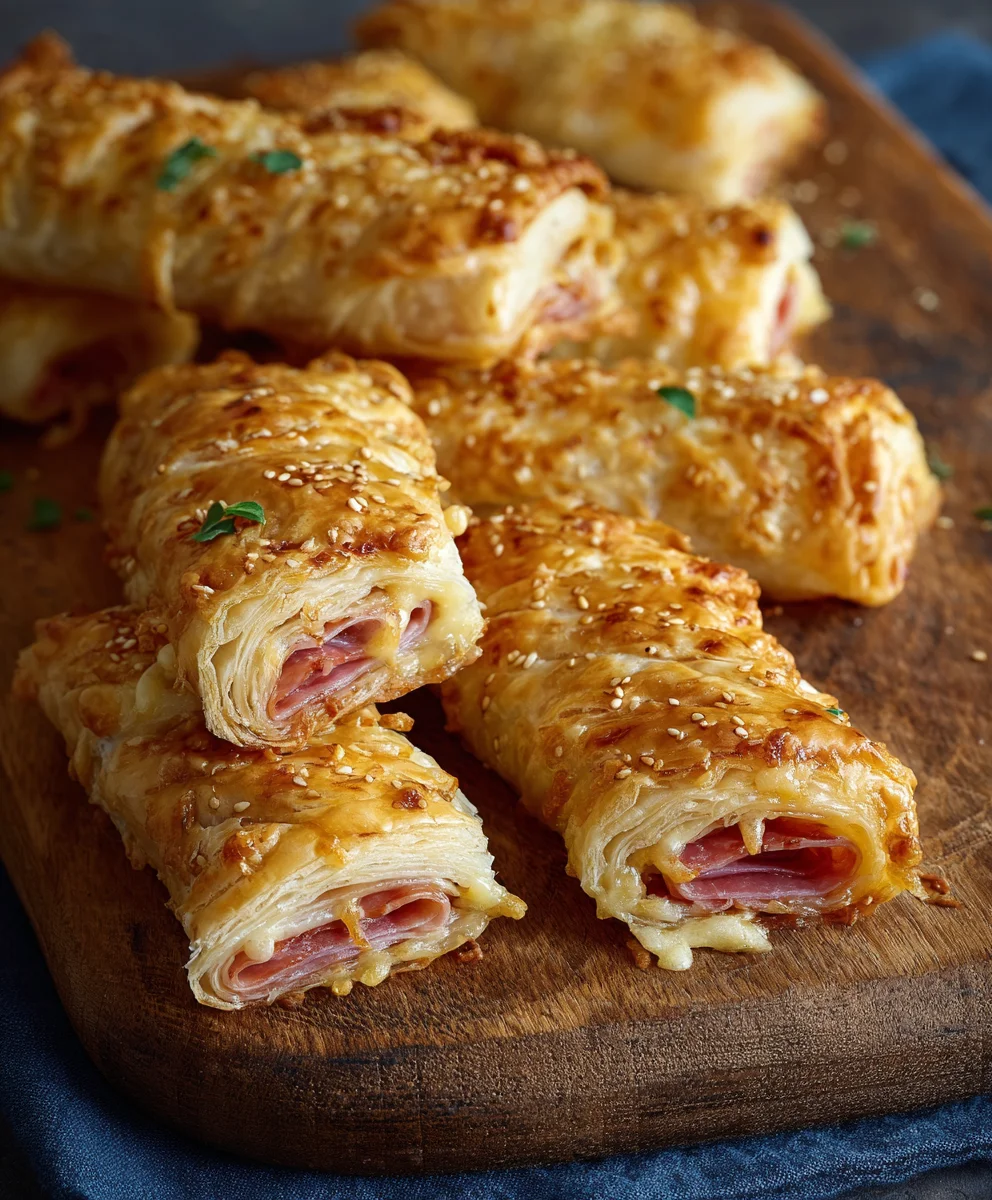 Blätterteigröllchen mit Rindfleisch & Käse: Genussvoll & Neu