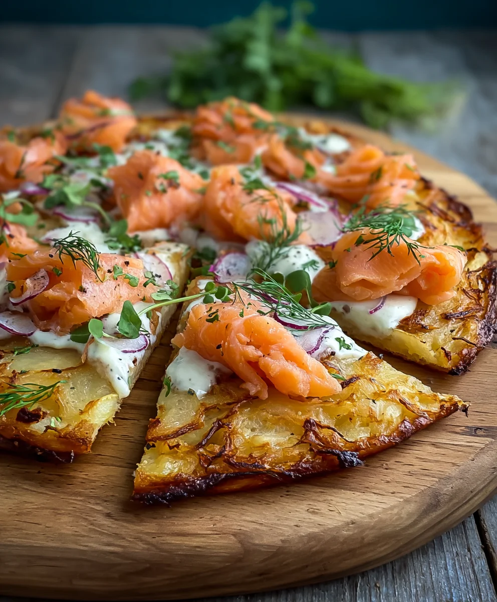 Kartoffelpizza Lachs: Einfach & Lecker!
