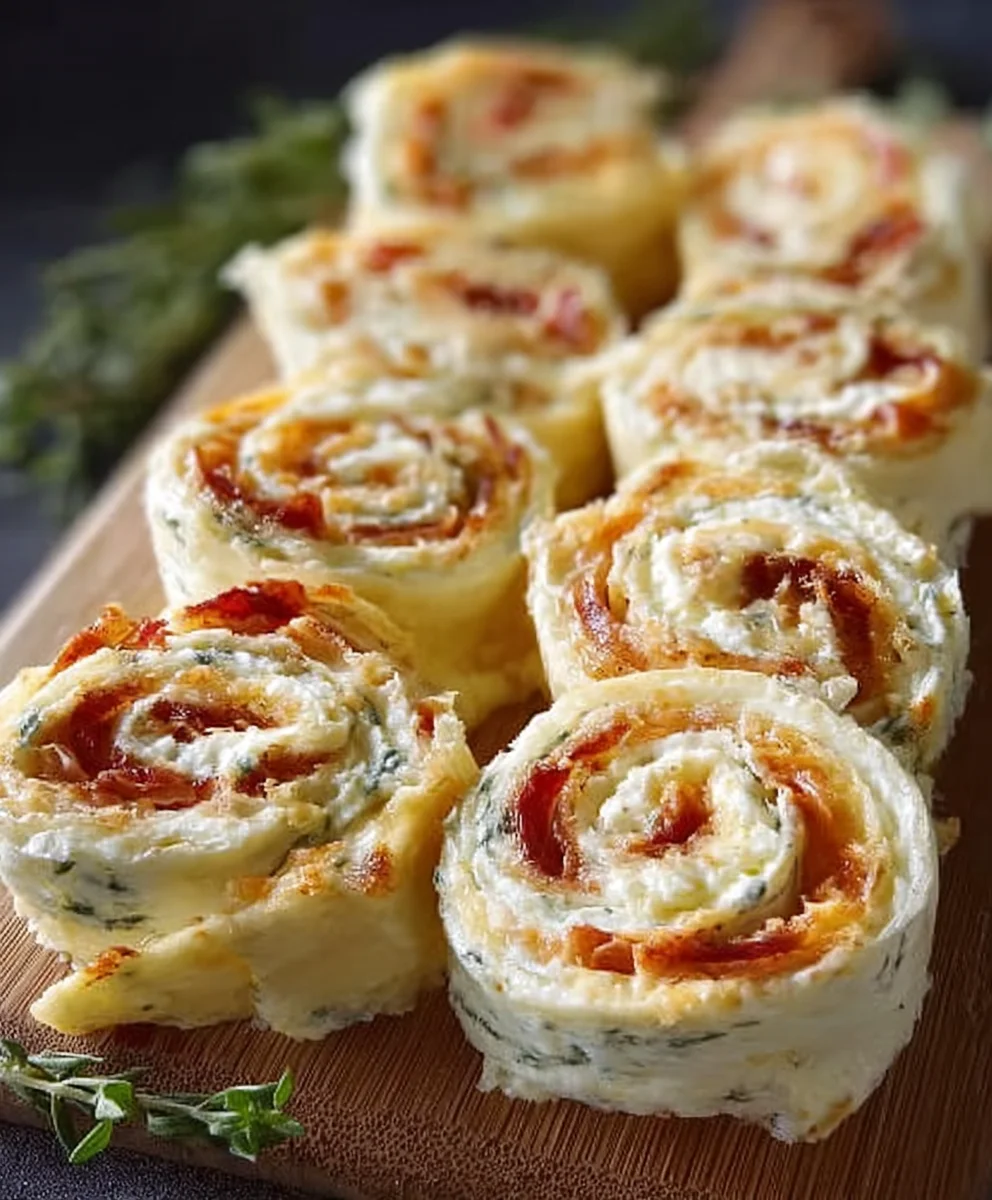 Frischkäse Röllchen: Einfach & lecker!