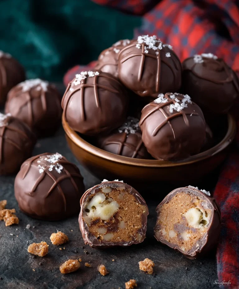 Spekulatius Kugeln: Vegane Weihnachtspralinen Genuss