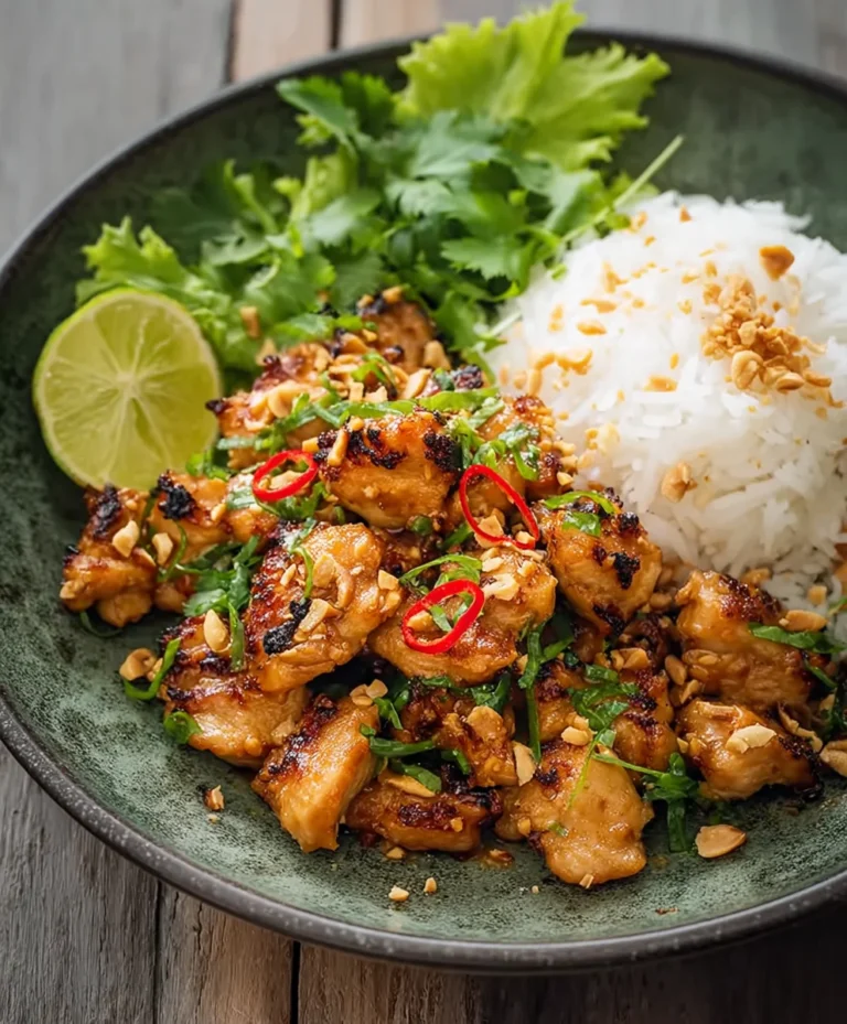 Thailändisches Erdnuss-Huhn: Einfaches Rezept & Tipps