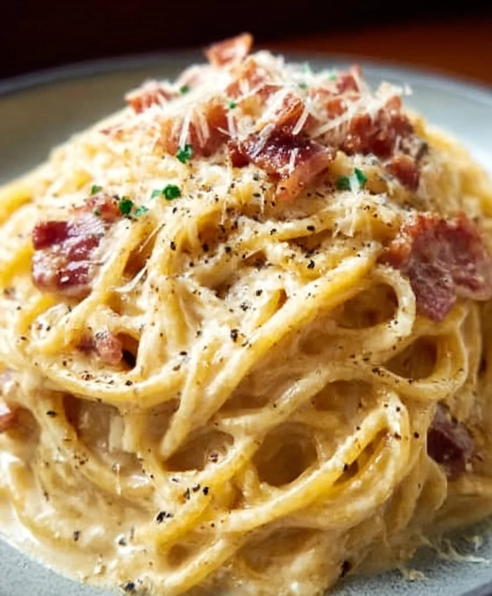 Ultimative Spaghetti Carbonara (4 Pers.) - Echt Italienisch!