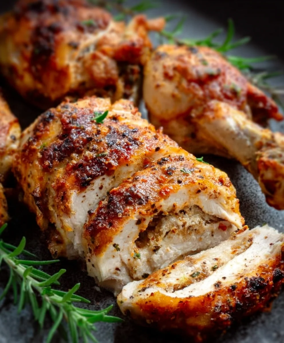 Gebackene Hähnchenkeulen: Ultimatives Wohlfühl-Rezept (4 Pers.)