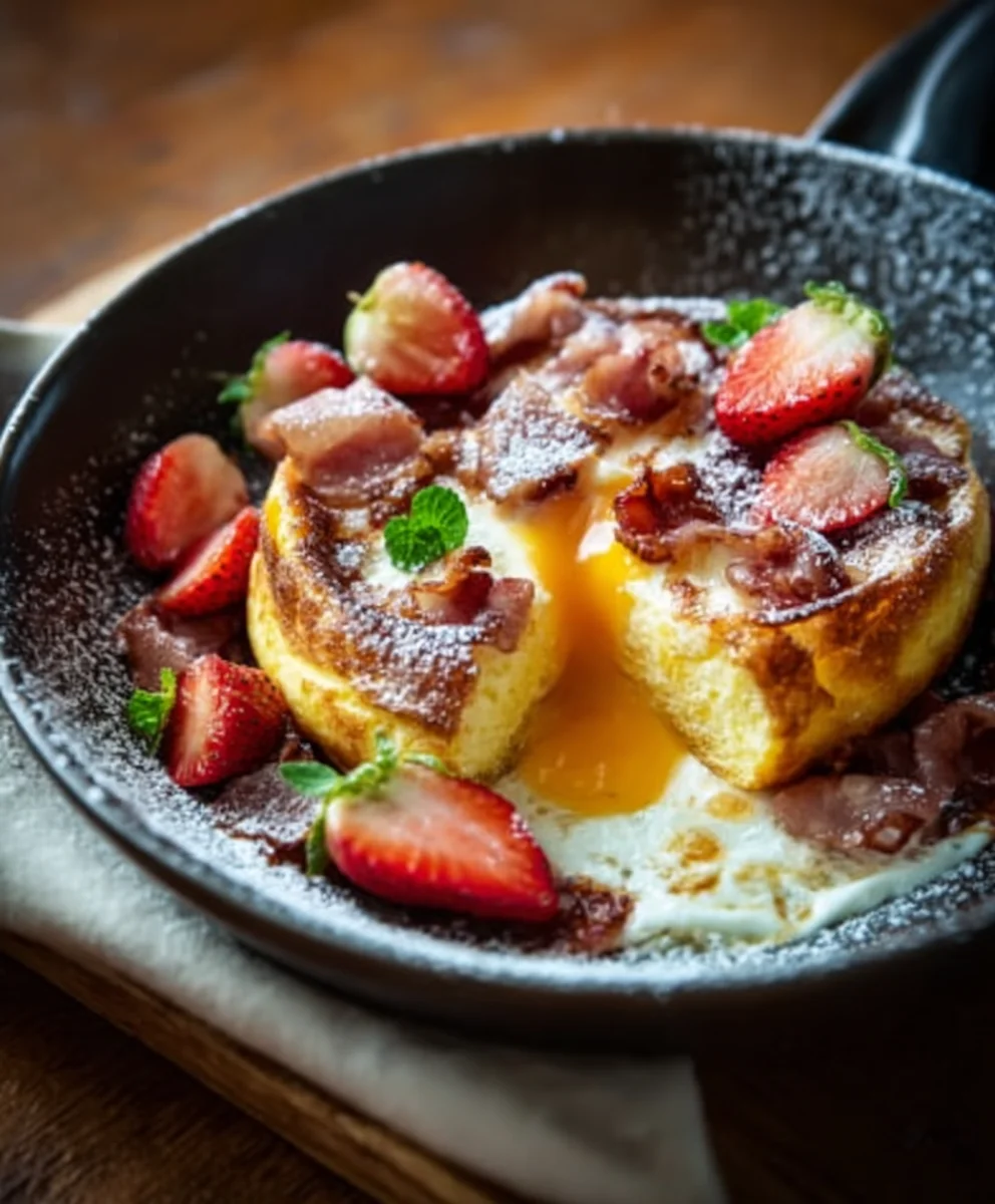 Herzhaftes Rinder-Pfannenrezept zum Frühstück