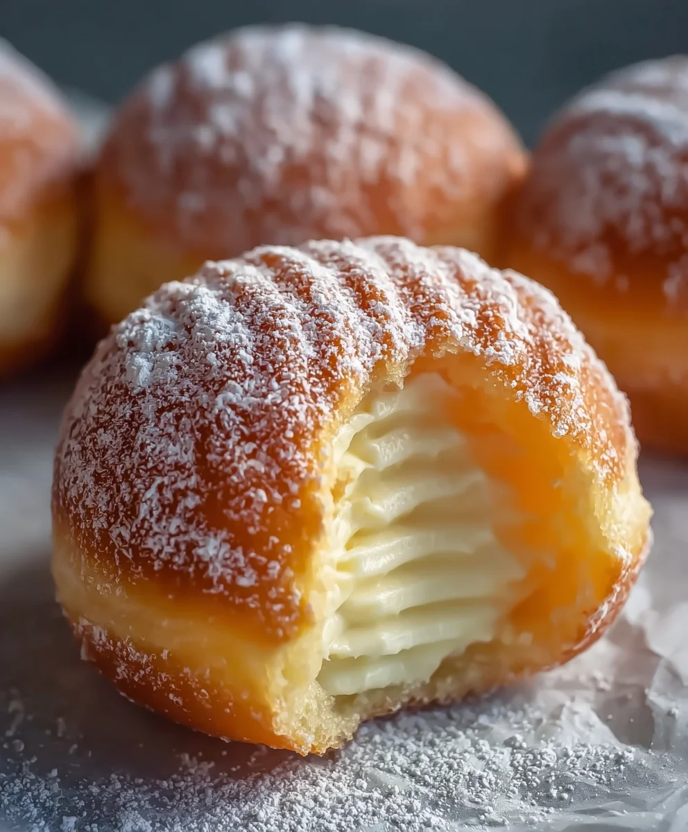 Bomboloni: Italienische Creme-Krapfen - Einfach & Lecker