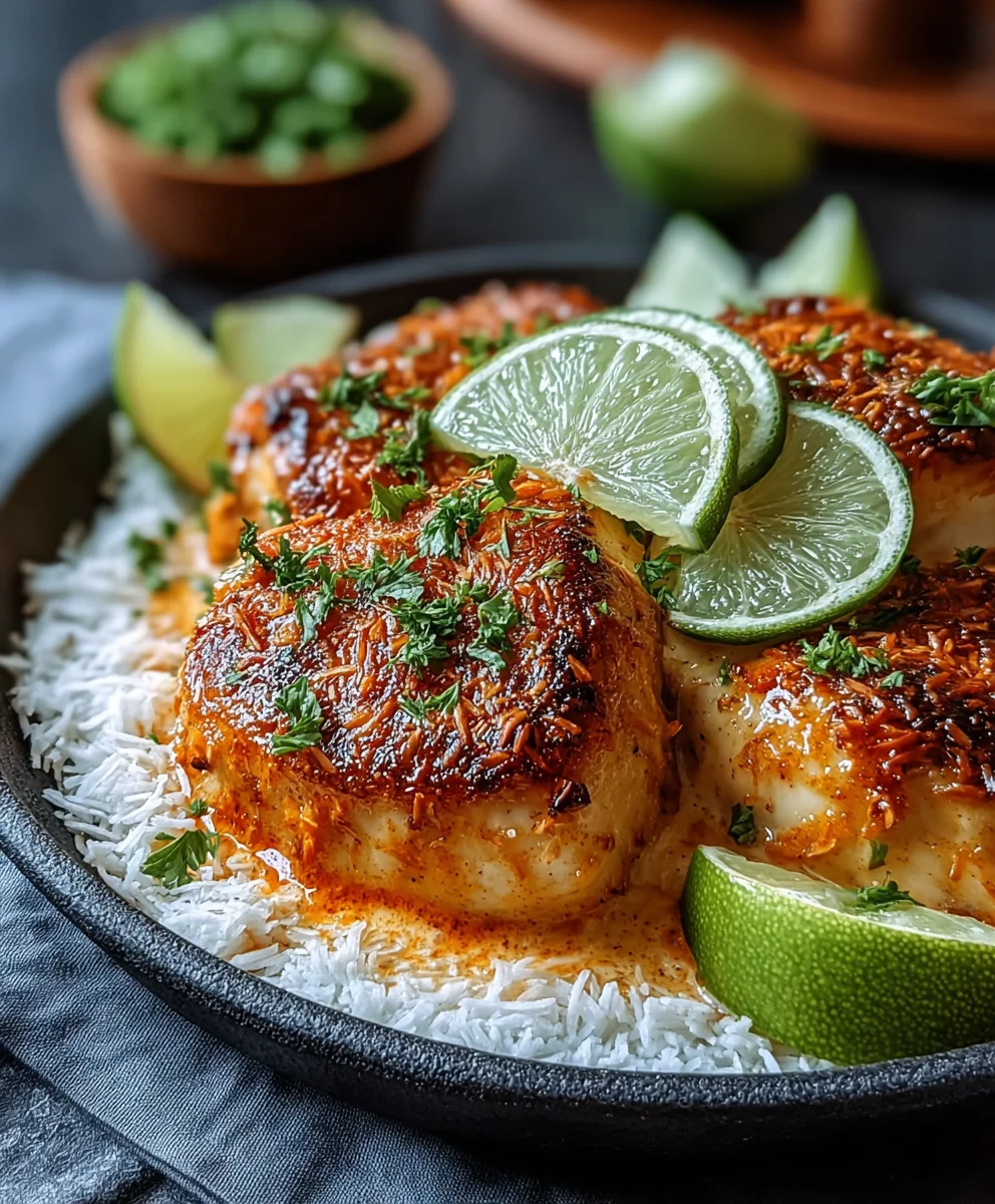 Würziges Kokosnuss-Hühnchen: Rezept-Einführung