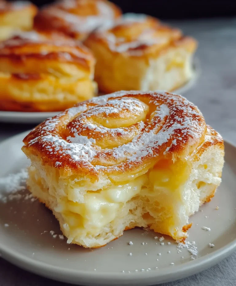 Puszyste bułeczki serowe: Słodkie śniadanie łatwo