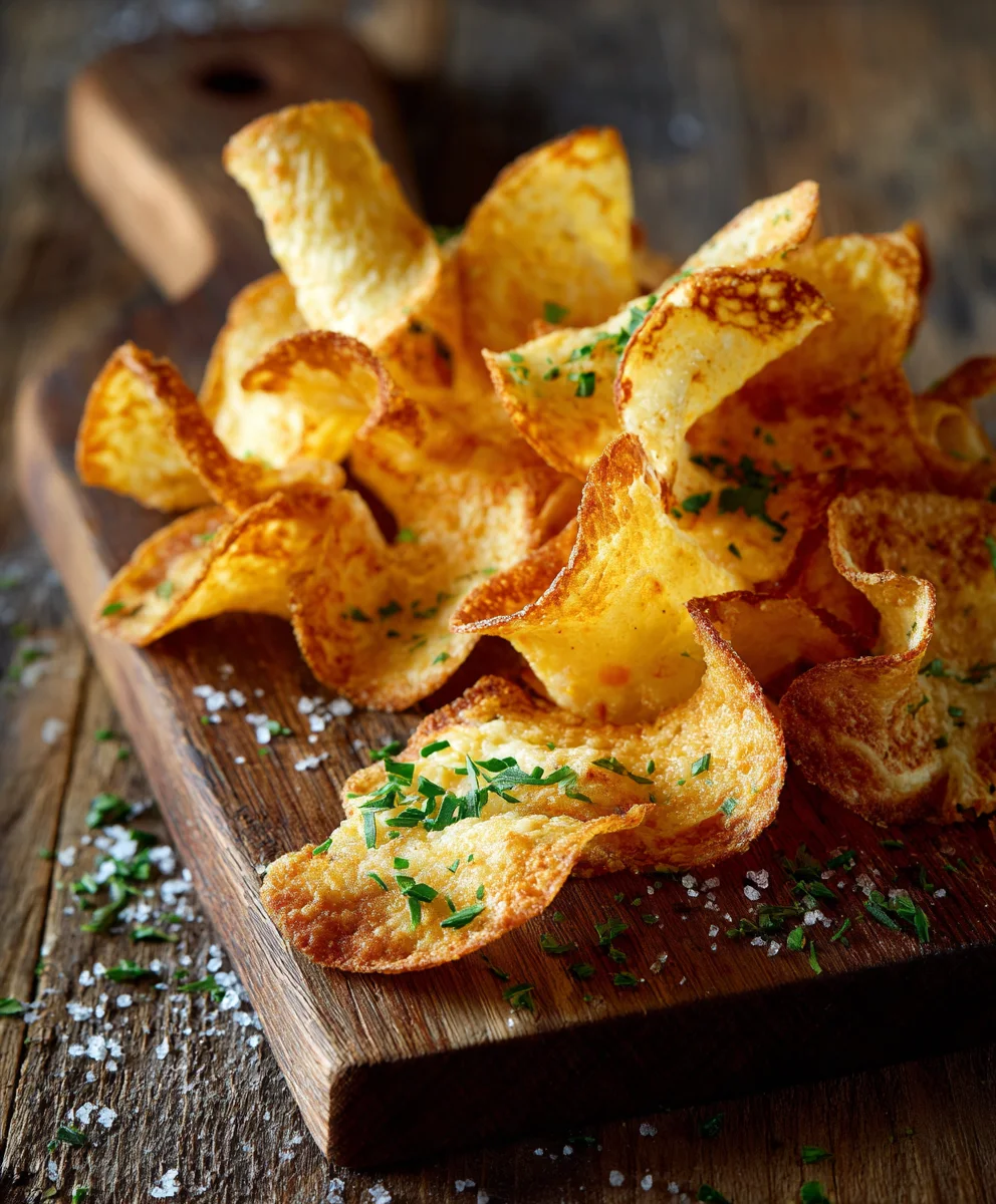 Hüttenkäse-Chips: Knuspriger High-Protein-Snack