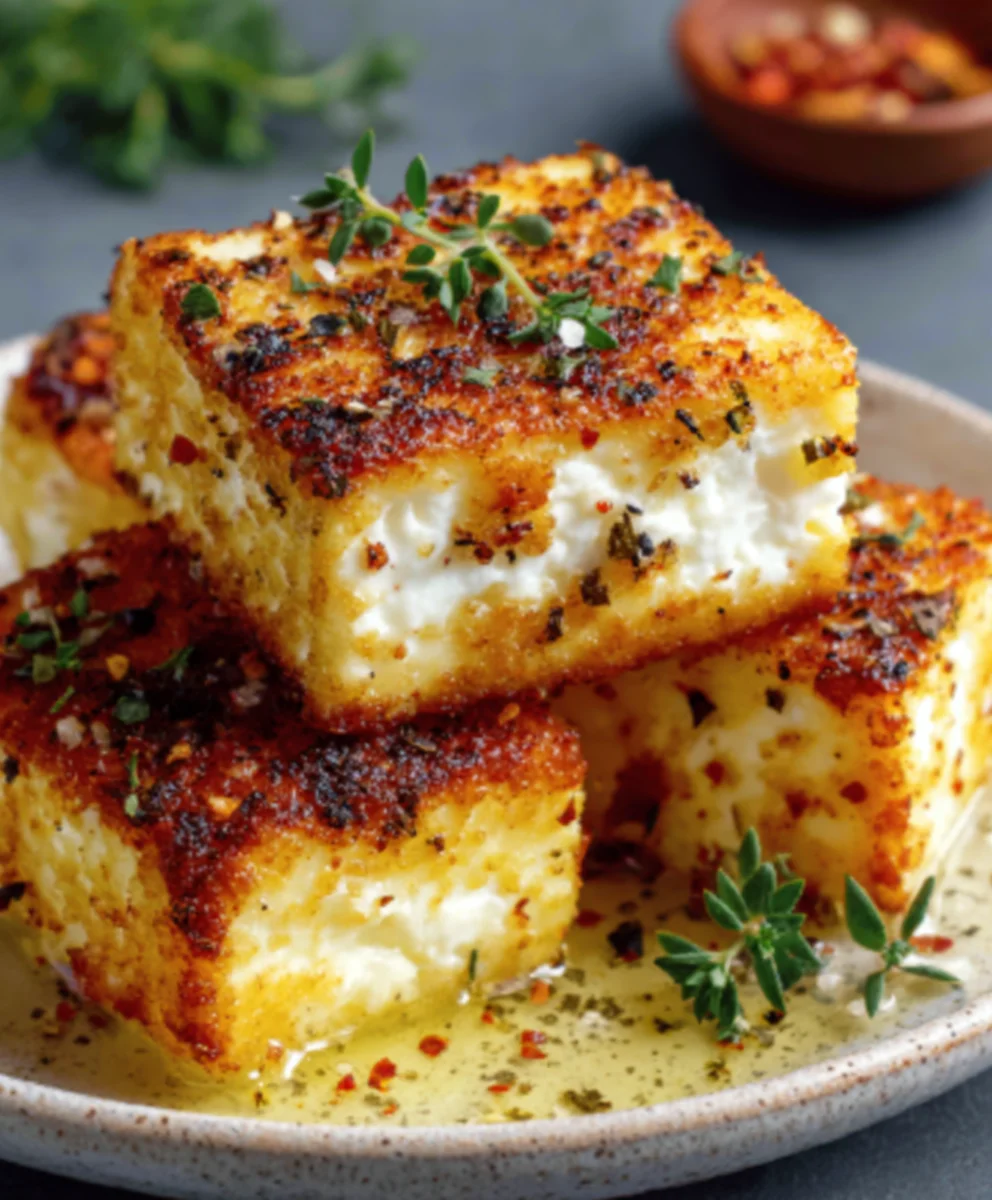 Knuspriger Feta Airfryer: Schnell & Einfach!