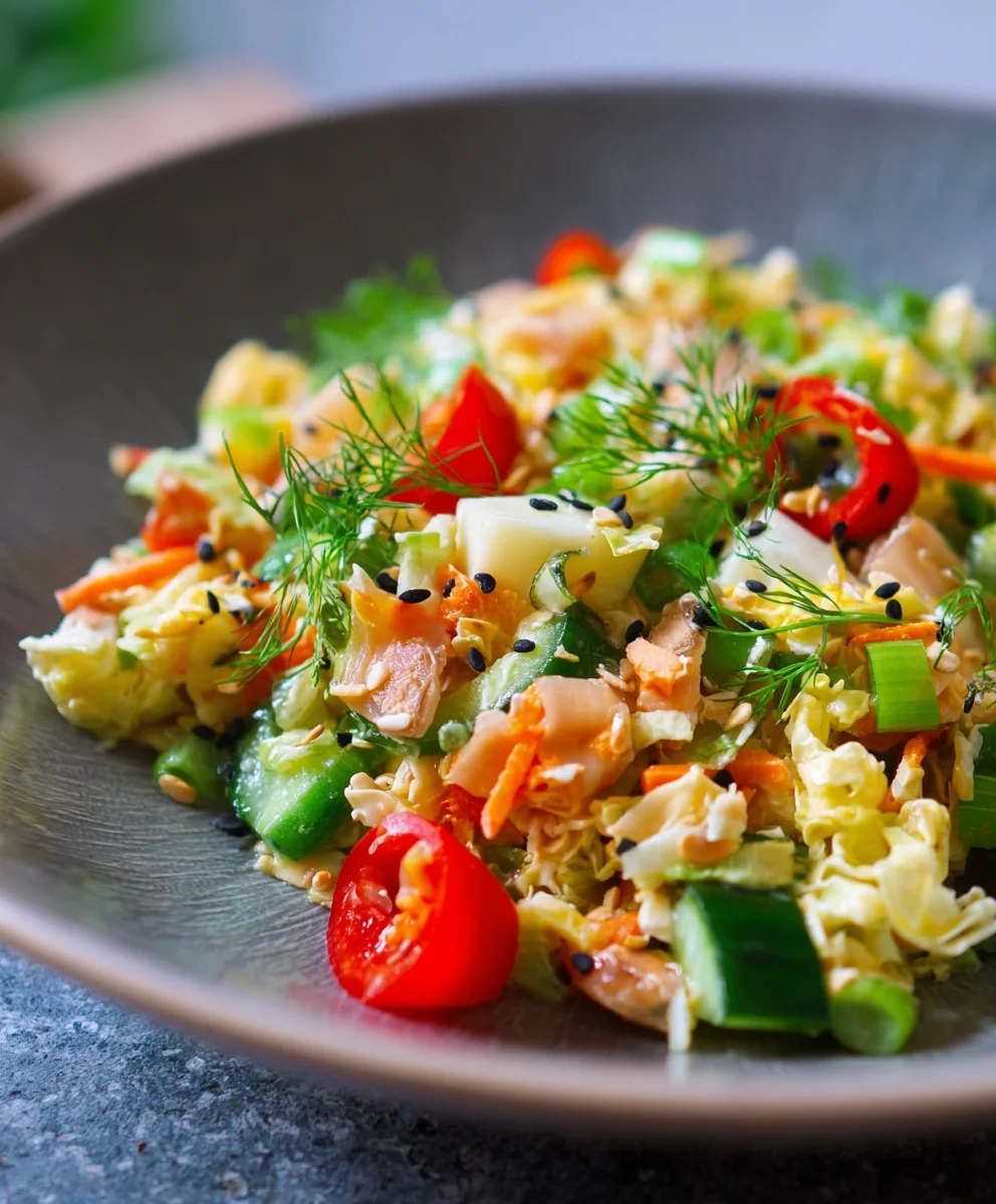 Friss dich dumm Rindfleisch Salat: Einfach & Lecker