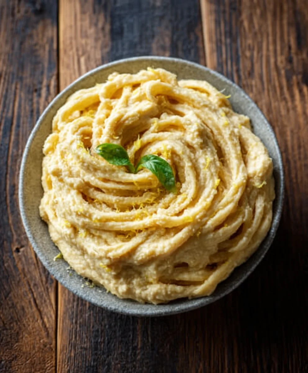 Blitzschnelle Zitronige Hummus-Pasta: Einfaches Rezept