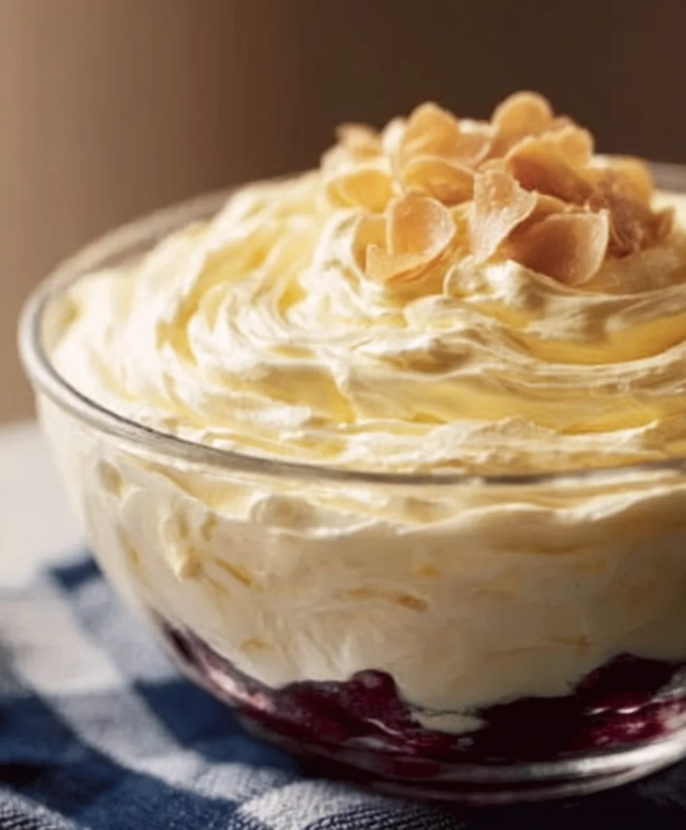 Engelscreme: Himmelbett-Dessert (ohne Alkohol)