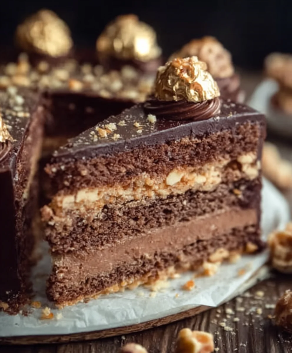 Rocher-Torte: Cremig, Nussig, Einfach Backen