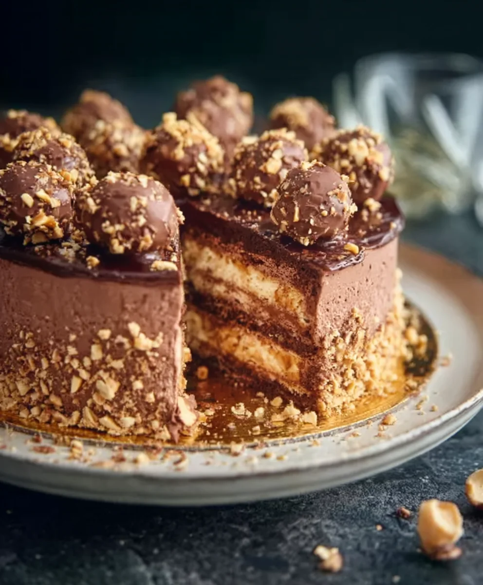 Rocher-Torte: Cremig-Schokoladige Sensation | Rezept