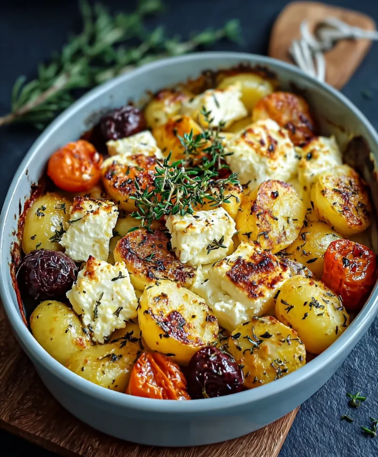 Köstliche Feta Kartoffeln: Einfach, Gesund & Ofengemüse