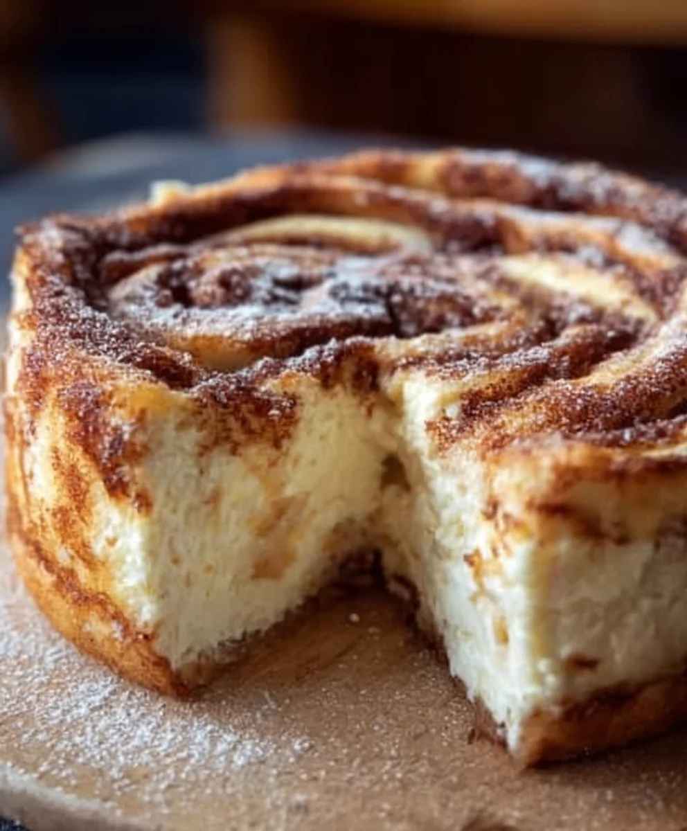 Zimtschnecken Käsekuchen mit Frischkäse: Einfaches Rezept